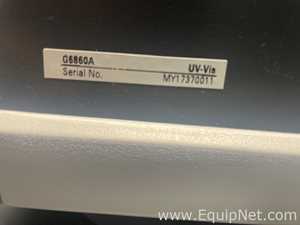 Agilent 6860A UV-VIS Spectrophotometer with Solo VPE Lot 704