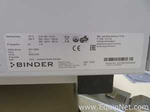 Cámara Ambientales y de Estabilidad Binder KBF 1020