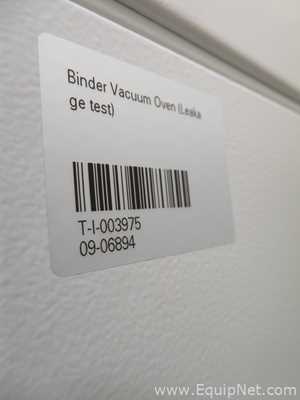 Cámara de Secado Binder VD 53