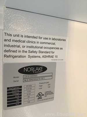 Refrigeradores Norlake Scientific  LR161WWW/0