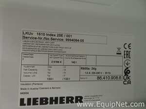 Línea de Lote de 2 Refrigeradores Liebherr 