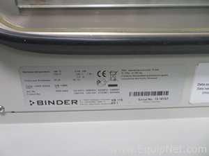 Binder KB 115 Incubator