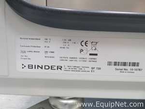 Binder BF 720 Incubator