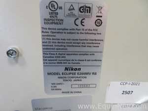 Microscópio Nikon Eclipse E200MV RS