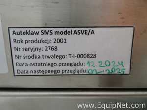 Autoclave SMS ASVE/A