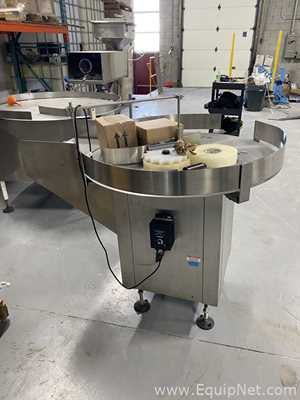 Mesa Acumuladora Rotativa aço inox  .  39 Polegadas