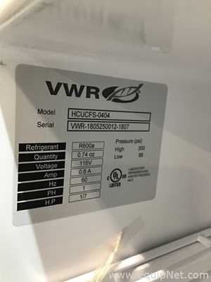 lote de  2 Unidade de Refrigeração VWR HCUCFS-0404