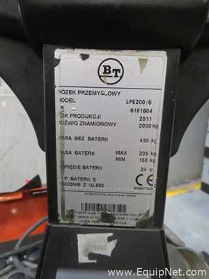 Toyota BT Staxio LPE200/6 Pallet Jack