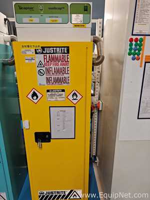 Erlab F2AS Filter and JustRite Flammable Storage Cabinet Lot 777
