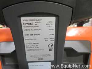 Macaco de Paletes Toyota Requisitos de Ar 2000 KGS