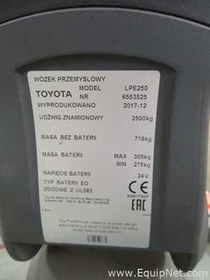 Macaco de Paletes Toyota Requisitos de Ar 2400 KGS