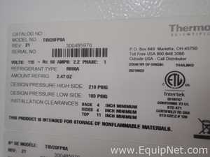 Thermo Scientific TSV20FPSA Refrigerator