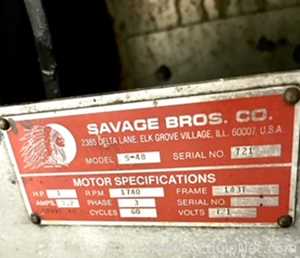 Savage Brothers Co Fire Mixer Electric  Mixer