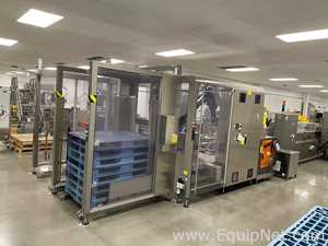 Pester Pac Automation PEWO-pal 6.4 Palletizer with KUKA Robot