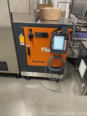 Pester Pac Automation PEWO-pal 6.4 Palletizer with KUKA Robot