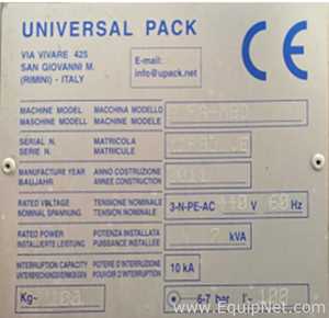 Linha de Embalagens Universal Pack ALFA-M8D