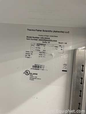 Thermo Scientific Revco Freezer