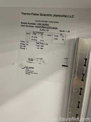 Thermo Scientific Revco Freezer
