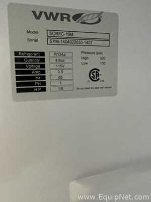 VWR SCRFC-16M Refrigerator with Freezer