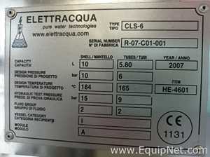 Gerador a Vapor Elettracqua CLS 6