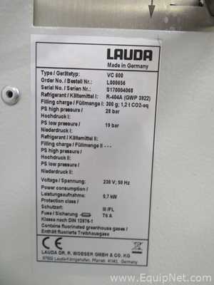 Lauda Variocool VC 600 Circulation Cooler