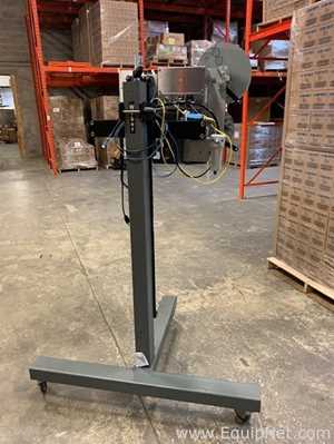 Webber Print and Apply Tamp Labeling System on Tee Base Stand