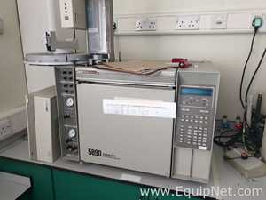 HP 5890 Series II GC With 7673 Autosampler Controller and 6890 Injector