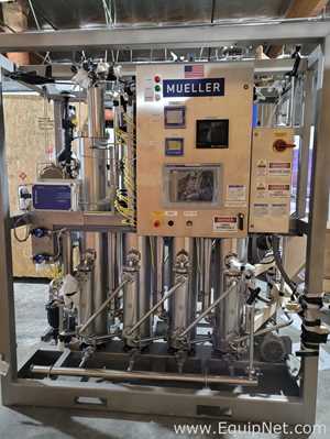 Mueller WFI Multiple Effects Still,  Distribution Skid, and Storage Tank