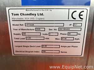 Tom Chandley Compacta CPT S328 2020 Stainless Three Deck Oven with HMI Touch Screen