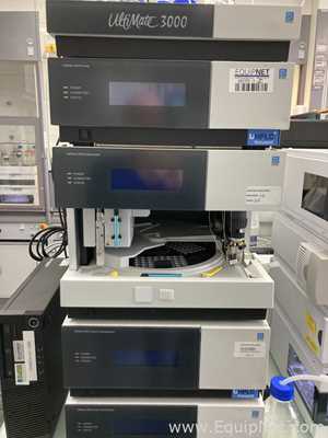 Dionex Ultimate 3000 UHPLC with Diode Array Detector and Quaternary Pump