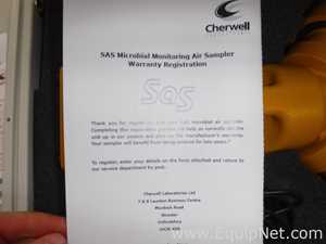lote de  2 Amostrador de Ar Cherwell Laboratories  SAS Duo 360