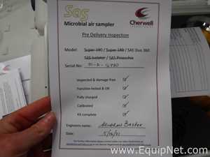 lote de  2 Amostrador de Ar Cherwell Laboratories  SAS Duo 360