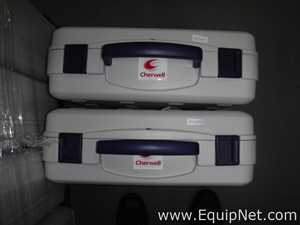 lote de  2 Amostrador de Ar Cherwell Laboratories  SAS Duo 360