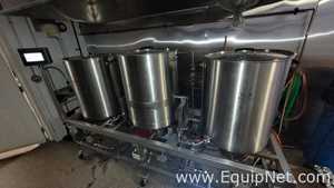 Sabco BrewMagic Pro 200L Propane Brew Skid with 2 400L Vertical Unitank Fermenters