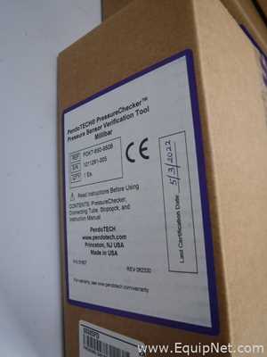 Unused Lot of 8 Brand New PendoTECH LLC PDKT-650-950B Pressure Checkers