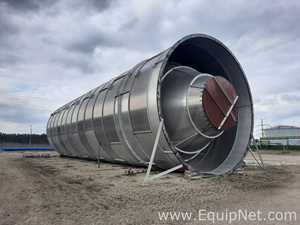 Unused 153400 Liter Aluminum Vertical Storage Tank