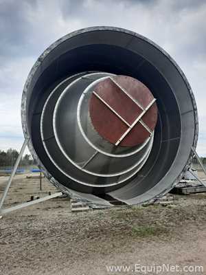 Unused 153400 Liter Aluminum Vertical Storage Silo