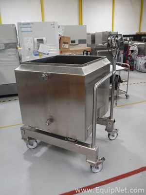 PALL LM400JCMA-B4N Mobile 400 Litre Stainless Steel Jacketed Single Use Magnetic Mix Tank