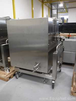 PALL LM1500JCMA-B4N Mobile 1500 Litre Stainless Steel Jacketed Single Use Magnetic Mix Tank