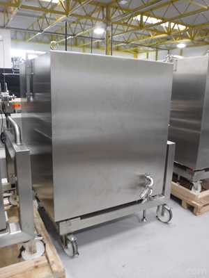 PALL LM1500JCMA-B4N Mobile 1500 Litre Stainless Steel Jacketed Single Use Magnetic Mix Tank