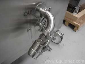 PALL LM1500JCMA-B4N Mobile 1500 Litre Stainless Steel Jacketed Single Use Magnetic Mix Tank