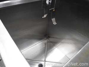 PALL LM1500JCMA-B4N Mobile 1500 Litre Stainless Steel Jacketed Single Use Magnetic Mix Tank