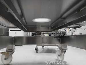 PALL LM400JCMA-B4N Mobile 400 Litre Stainless Steel Jacketed Single Use Magnetic Mix Tank