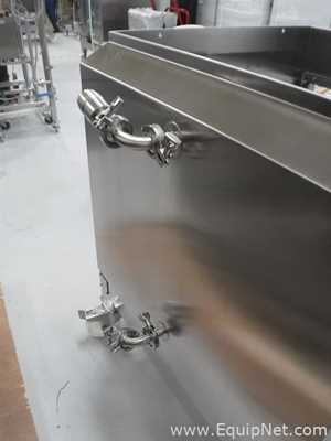 PALL LM400JCMA-B4N Mobile 400 Litre Stainless Steel Jacketed Single Use Magnetic Mix Tank