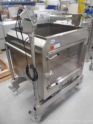 PALL LM400JCMA-B4N Mobile 400 Litre Stainless Steel Jacketed Single Use Magnetic Mix Tank