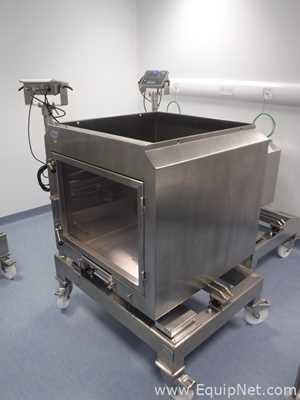 PALL LM400JCMA-B4N Mobile 400 Litre Stainless Steel Jacketed Single Use Magnetic Mix Tank