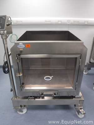 PALL LM400JCMA-B4N Mobile 400 Litre Stainless Steel Jacketed Single Use Magnetic Mix Tank