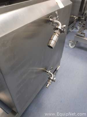 PALL LM400JCMA-B4N Mobile 400 Litre Stainless Steel Jacketed Single Use Magnetic Mix Tank