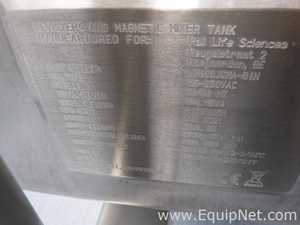 PALL LM400JCMA-B4N Mobile 400 Litre Stainless Steel Jacketed Single Use Magnetic Mix Tank