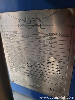 Alfa Laval Clara 80 Clarifier Centrifuge